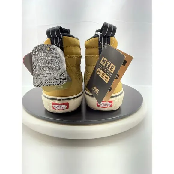 VANS Sk8-Hi DR MTE-2 Womens Size 9 Brown Insulated Waterproof Hiking Boots Shoes - Picture 6 of 12